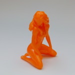 Ukázka vytisknutého 3D modelu - Žena